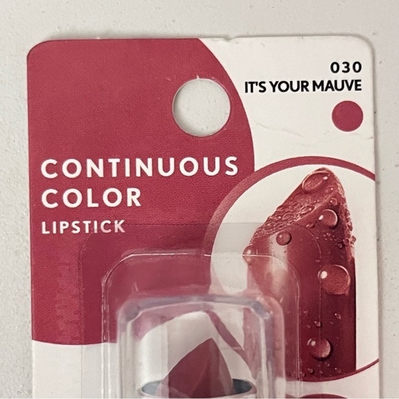 COVERGIRL Continuous Color Lipstick, 30 It's Your Mauve, 0.13 oz NEW - Picture 9 of 11